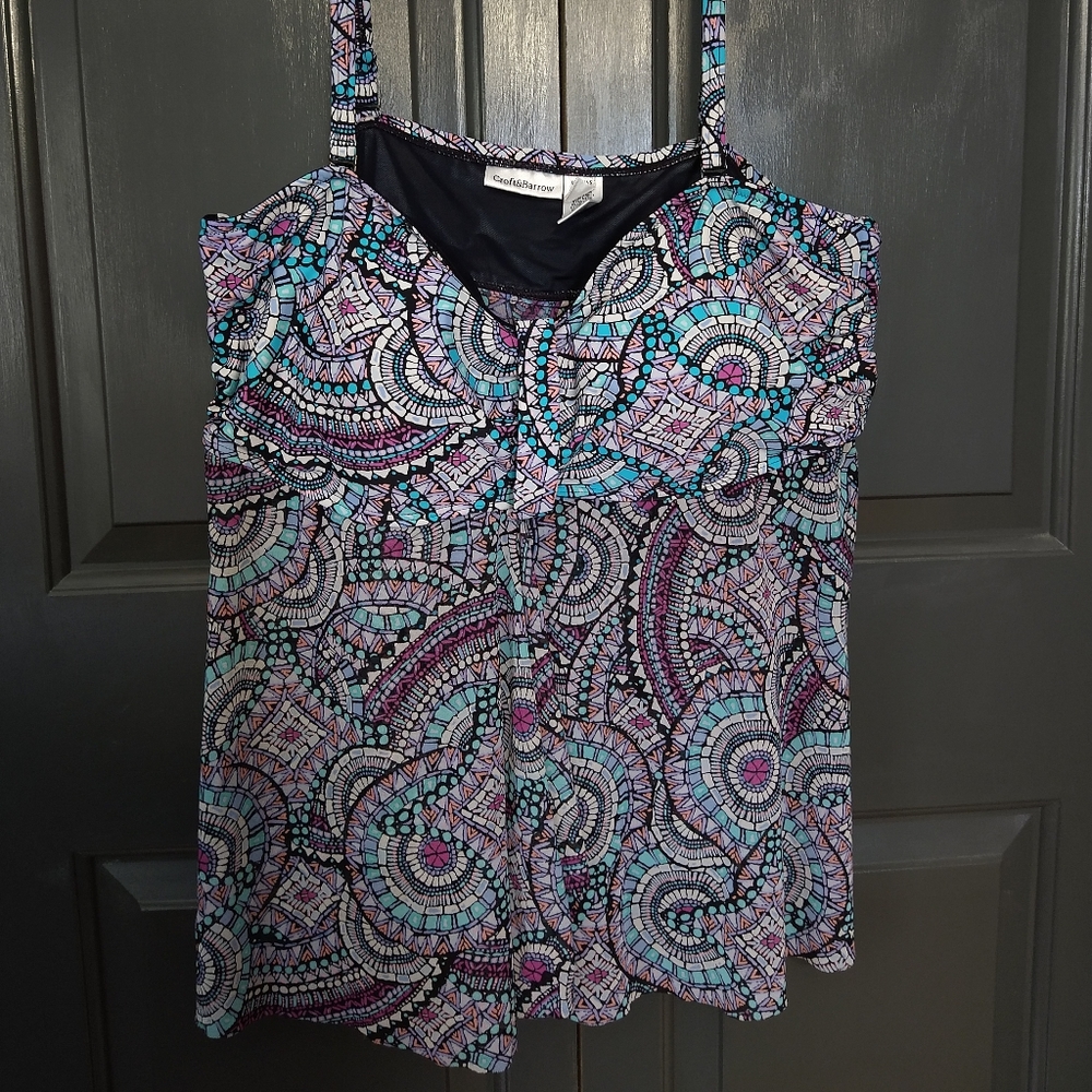 Croft&Barrow Plus Size Swim Top